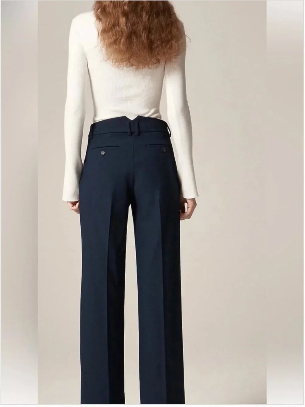 J Crew Carolina pant in four-season stretch Navy 12